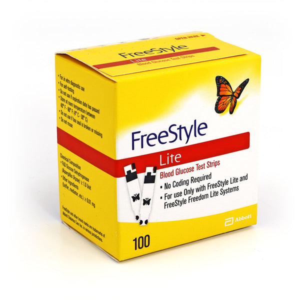 FreeStyle Lite Test Strips 100ct