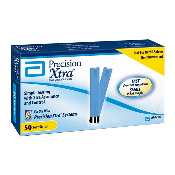 Precision Xtra Glucose Test Strips